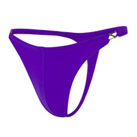 DESTRUCTION HARDWARE THONG - VIOLET