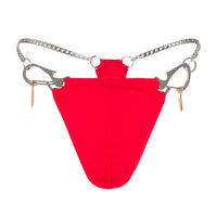 DESTRUCTION CHAIN THONG - SCARLET