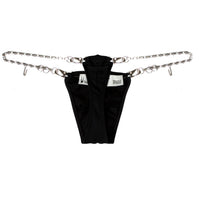 OPHION CHAIN THONG - BLACK